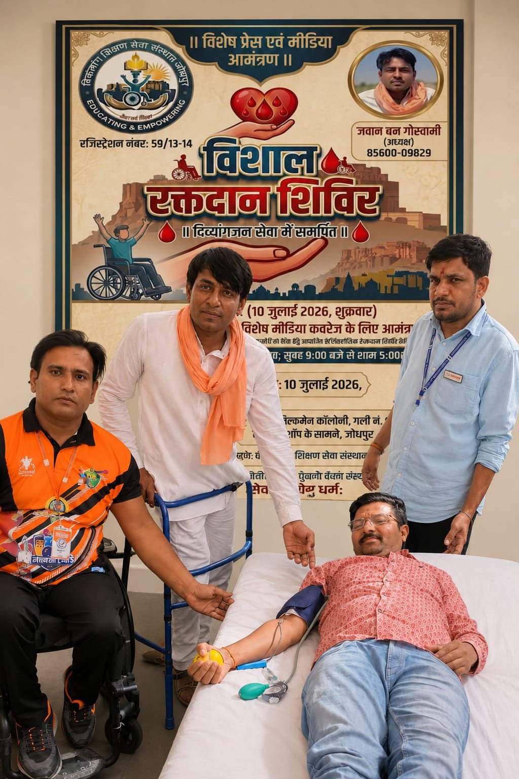 दिव्यांगजनों की सेवा Sanchar Sarthi दिव्यांगजनों की सेवा